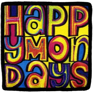 Happy Mondays Woven Patch: Greatest Hits 