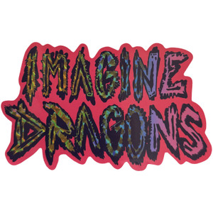 Imagine Dragons Sticker: Rainbow Logo