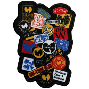 Wu-Tang Clan Woven Patch: Badges