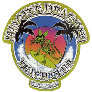 Imagine Dragons Sticker: Beach Club