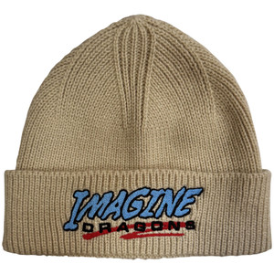 Imagine Dragons Unisex Beanie Hat: Logo (Natural)