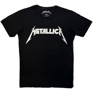 Metallica Unisex Carbon T-Shirt: Logo (Black)