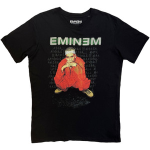 Eminem Unisex T-Shirt: Lyric (Black)