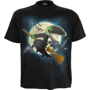 The Simpsons Unisex T-Shirt: Marge Witch (Black)