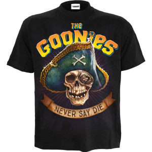 The Goonies Unisex T-Shirt: Pirate Crest (Black)