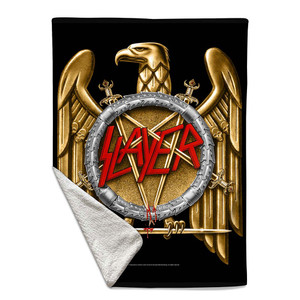Slayer Sherpa Fleece Blanket: Golden Eagle (Multicolour) Single