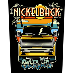 Nickelback Back Patch: Get Rollin'