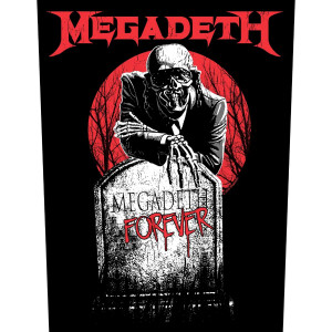 Megadeth Back Patch: Tombstone