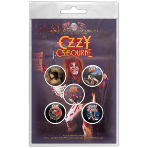 Ozzy Osbourne Button Badge Pack: Diary Of A Madman