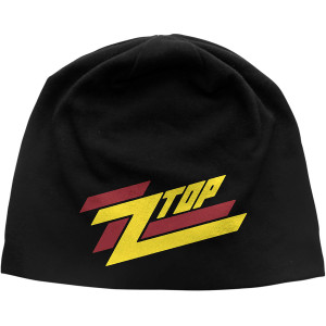 ZZ Top Unisex Beanie Hat: Logo JD Print (Black)