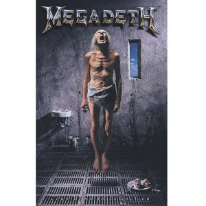 Megadeth Textile Poster: Countdown To Extinction