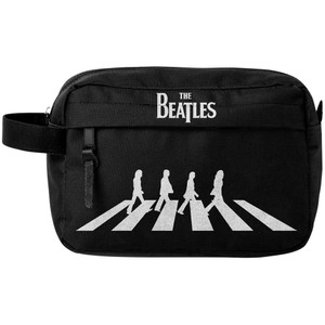 The Beatles Wash Bag: Abbey Rd B/W (Black)