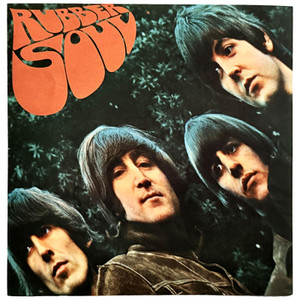 The Beatles Sticker: Rubber Soul Album