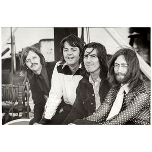 The Beatles Sticker: 1969 Photo