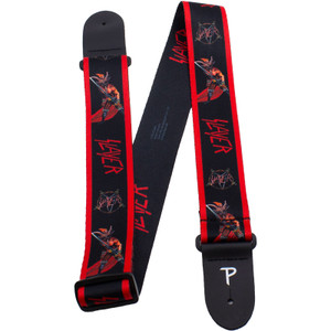 Slayer Guitar Strap (Poly): Show No Mercy (Black)