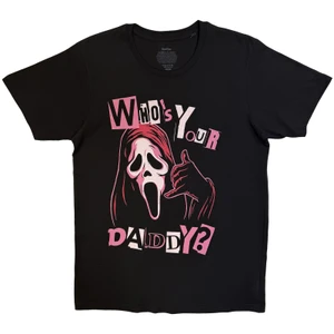 Ghostface Unisex T-Shirt: Who's Your Daddy? (Black)