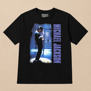 Michael Jackson Unisex T-Shirt: Black Or White Panther Dance (Black)