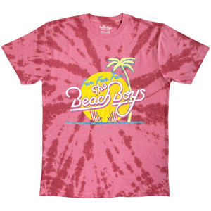 The Beach Boys Unisex T-Shirt: Fun, Fun, Fun (Red) (Wash Collection)