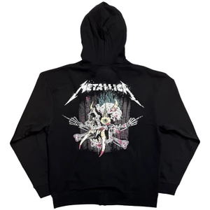 Metallica Unisex Zipped Hoodie: Scary Guy (Black)