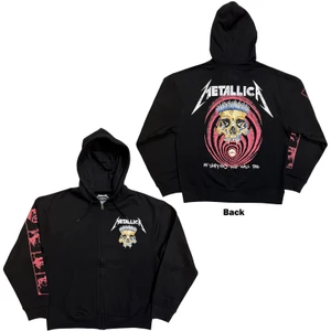Metallica Unisex Zipped Hoodie: In Vertigo (Black)