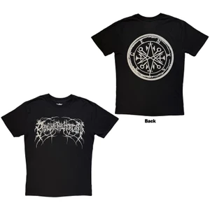 Bring Me The Horizon Unisex T-Shirt: Metal Logo Genxsis (Black) (Back Print)
