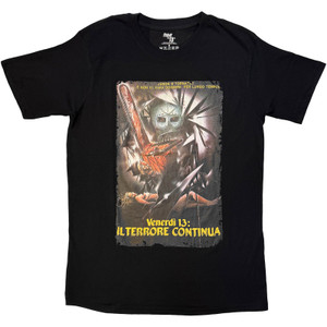 Friday the 13th Unisex T-Shirt: Il Terrore Continua (Black)