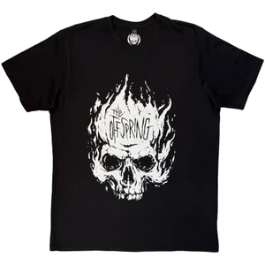 The Offspring Unisex Premium Carbon T-Shirt: Skull (Black)