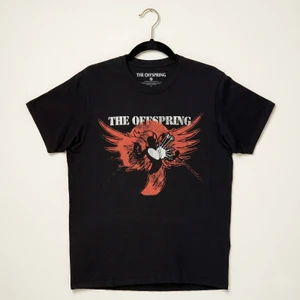 The Offspring Unisex Carbon T-Shirt: Rise And Fall (Black) (Back Print)