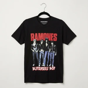 Ramones Unisex Carbon T-Shirt: Blitz (Black)