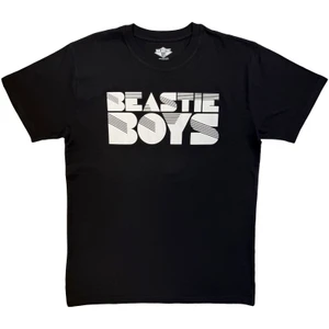 The Beastie Boys Unisex T-Shirt: Stripes Logo Mono (Black)