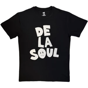 De La Soul Unisex T-Shirt: Logo Mono (Black)