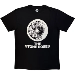The Stone Roses Unisex T-Shirt: Logo & Lemon Mono (Black)