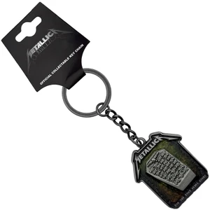Metallica Keychain: Never Die Tombstone