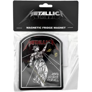 Metallica Fridge Magnet: And Justice For All Tombstone