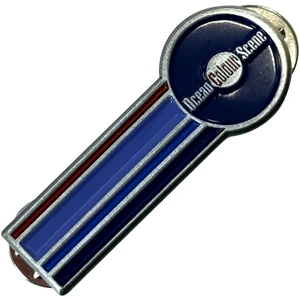 Ocean Colour Scene Pin Badge: Circle Logo & Stripes