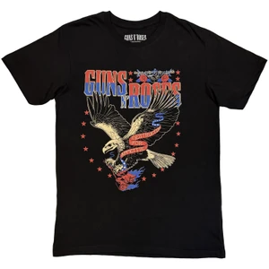 Guns N' Roses Unisex T-Shirt: Eagle Skull (Black)