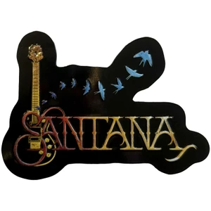 Santana Fridge Magnet: Guitar & Birds