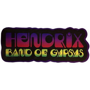 Jimi Hendrix Sticker: Band Of Gypsys
