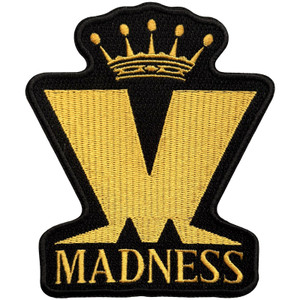 Madness Woven Patch: Crown & M