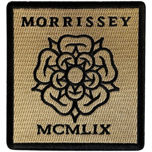 Morrissey Woven Patch: Rose Logo