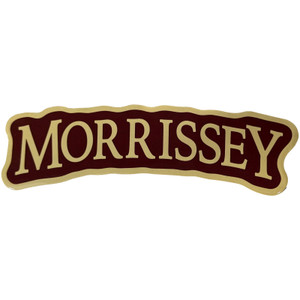 Morrissey Sticker: Arched Logo