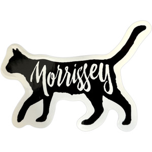 Morrissey Sticker: Cat Logo