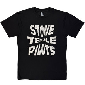 Stone Temple Pilots Unisex T-Shirt: Logo Mono (Black)