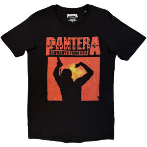 Pantera Unisex T-Shirt: Cowboys From Hell (Black)