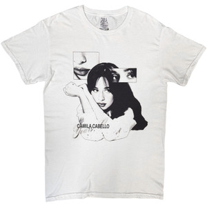 Camila Cabello Unisex T-Shirt: Collage (White)