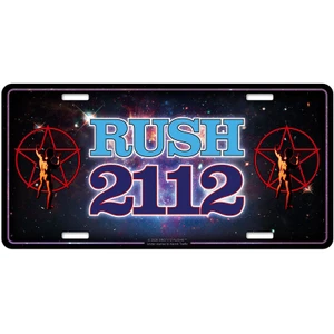 Rush Number Plate: 2112