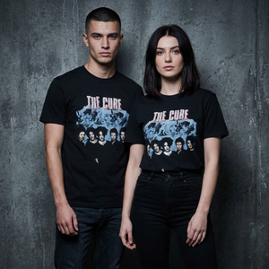 The Cure Unisex Unplugged T-Shirt: Swing Tour '96 (Black) (Back Print)
