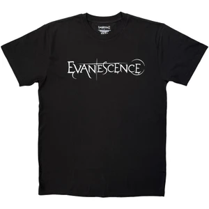 Evanescence Unisex T-Shirt: Logo Mono (Black)