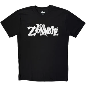 Rob Zombie Unisex T-Shirt: Logo Mono (Black)