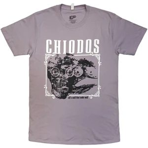Chiodos Unisex T-Shirt: AWTEW Faded Face (Purple)